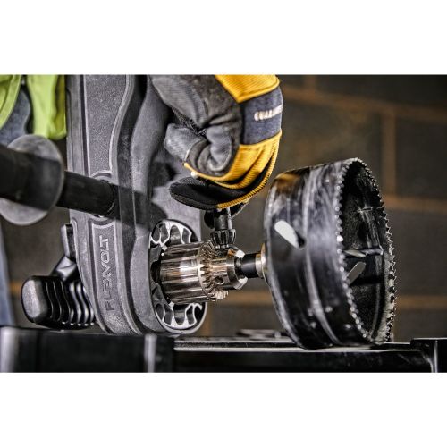 Perceuse visseuse d'angle 54 V XR FLEXVOLT BRUSHLESS (sans batterie ni chargeur) DEWALT DCD470N-XJ photo du produit Secondaire 7 L