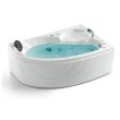 Baignoire balnéo d'angle KENYA 150 IMASSAGE droite - THALASSOR - KENYA150D-IM pas cher