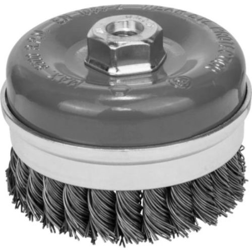 Brosse boisseau 100mm à fils d’acier torsadés - BOSCH - 1608614002 pas cher