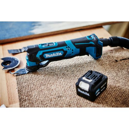 Découpeur-ponceur 12 V CXT multifonctions + 2 batteries 2 Ah + chargeur en coffret de trasnport MAKITA TM30DSAEX1 photo du produit Secondaire 8 L