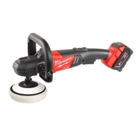 Polisseuse rotative 18 V FUEL Milwaukee M18 FAP180-502X 180 mm + 2 batteries 5,0 Ah + chargeur + coffret HD BOX - 4933451550 photo du produit Principale M