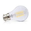 Lot de 3 ampoules LED B22 COB 4000 K 8 W MIIDEX LIGHTING 71401 photo du produit