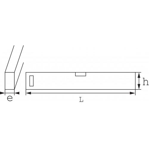 Niveau à semelle magnétique fioles incassables 40cm - SAM OUTILLAGE - 166-40MN pas cher Secondaire 1 L