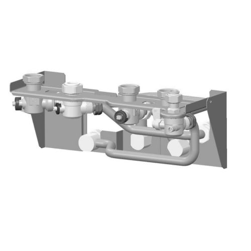 Plaque de raccordement THEMA TYPE C NF - SAUNIER DUVAL - 0010040209 pas cher