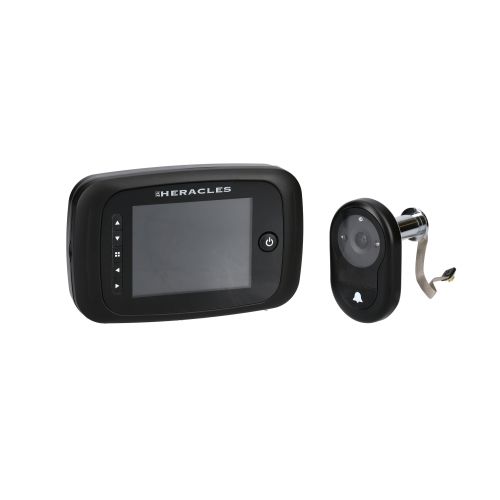 Judas numérique microviseur HISPY 2 noir HERACLES PI-HISPY-2-N photo du produit