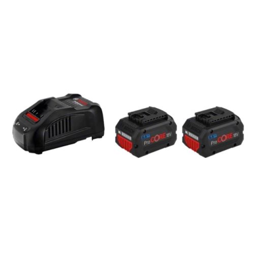 Pack de 2 batteries 18V Procore 5,5Ah + chargeur rapide - BOSCH - 1600A0214C pas cher Secondaire 1 L