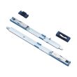 Paire de verrous en applique pour porte semi-fixe + gâche modèle 1503 zingué FAPIM 1503_Z5 photo du produit