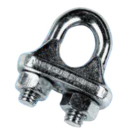 Serre-câble étrier Chaubeyre acier zingué - vrac - 836001 pas cher Principale M