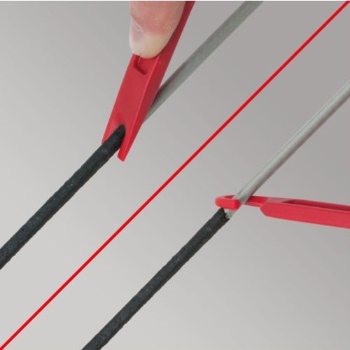 Outil de nettoyage 2 en 1 pour conduites de frein 165 mm KS TOOLS 150.2209 photo du produit Secondaire 1 L