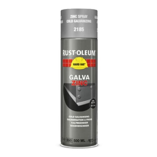 Primaire de protection Hard hat® Galva Zinc aérosol 500 ml RUST-OLEUM 2185 photo du produit