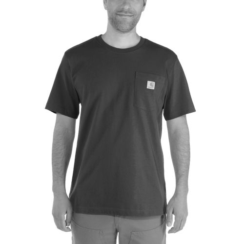 T-shirt manches courtes WORKWEAR POCKET TM navy - CARHARTT - S1103296412M pas cher Secondaire 1 L