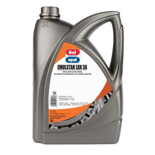Huile de coupe soluble bidon 5L UNIL OPAL EMULSTAR LXH 36 photo du produit Principale L