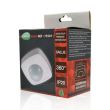 Détecteur de présence infrarouge saillie IP20 360° carré MIIDEX LIGHTING 75501 photo du produit Secondaire 2 S