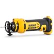 Fraiseuse 18V XR pour plaques de plâtre (sans batterie ni chargeur) en boîte carton - DEWALT - DCS551N-XJ photo du produit