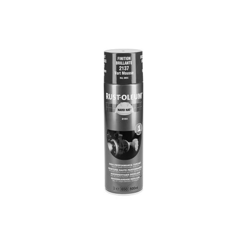 Couche de finition Hard Hat Ral-couleurs vert mousse RAL 6005 500ml - RUST-OLEUM - 2137 pas cher Secondaire 1 L