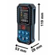 Télémètre laser 2x1,5V GLM 50-27 C Professional rouge + 2 piles AA - BOSCH - 0601072T00 pas cher Secondaire 1 S