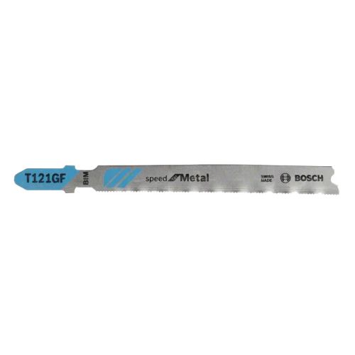 Lame de scie sauteuse T 121 GF Speed for Metal 5 pièces BOSCH 2608636696 photo du produit