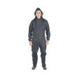 Combinaison de pluie PU COVERALL à doubles zips bleu marine TL COVERGUARD 50891 photo du produit Secondaire 1 S