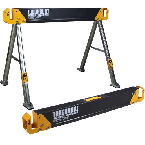 Pack de 2 tréteaux-table de chantier C550 - TOUGHBUILT - TB-C550-2 pas cher