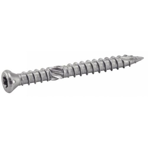 Boîte de 100 vis terrasse à tête fraisée bombée Torx double filetage A4 5 x 70 mm ACTON 643275X70 photo du produit Secondaire 2 L