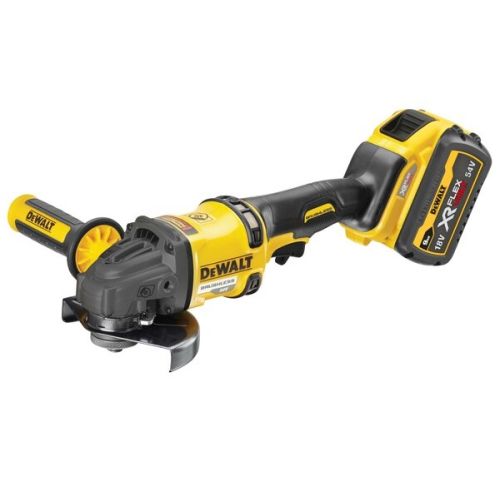 Meuleuse 2.0 XR Flexvolt 54 V 125 mm + 2 batteries 3 Ah + chargeur + coffret T-STAK DEWALT DCG418X2-QW photo du produit Secondaire 1 L