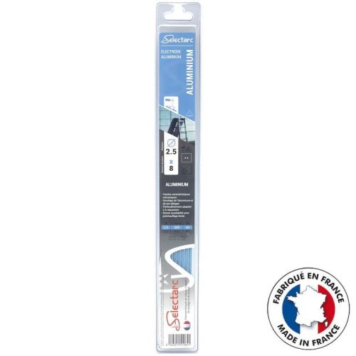 Etui de 8 &eacute;lectrodes Aluminium 2,5x350mm - SELECTARC - 30503S30 pas cher