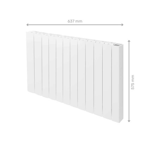 OCCASION radiateur 2000 W GALAPAGOS connecté horizontal blanc - ATLANTIC - 500620 pas cher Secondaire 2 L