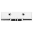 Penture massive basse à empennage carré finition laiton poli - STREMLER - 3273.00.0 pas cher