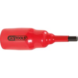 Douille tournevis KS Tools revêtement isolant pour vis 6 pans 3/8'' 4 mm - 117.1735 photo du produit Principale M