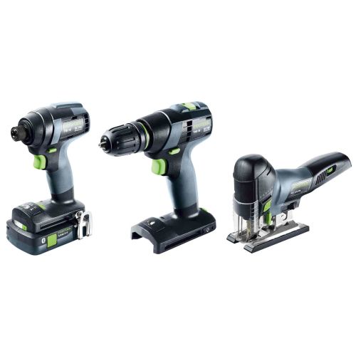 Kit combo montage 18 V (TID 18/TXS + 18/PSC + 420/TB 137) + 2 batteries + chargeur + Systainer3 FESTOOL 578026 photo du produit Secondaire 1 L