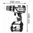 Pack 2 outils 18 V (GSB18V-60C/GSA 18V-LI) (sans batterie ni chargeur) en coffret XL-BOXX BOSCH photo du produit Secondaire 5 S