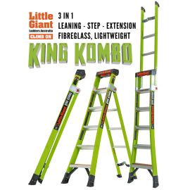 Escabeau fibre de verre KING KOMBO Little Giant pas cher Principale M