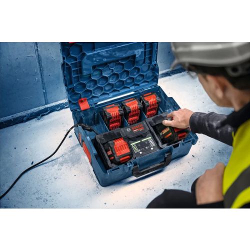 Starter 18V 2 batteries EXBA 18V-55 8 Ah + 2 batteries EXBA 18V-80 5,5 Ah + 1 chargeur EXAL 18V2-320 + L-BOXX BOSCH EXPERT 1600A0373Y photo du produit Secondaire 9 L