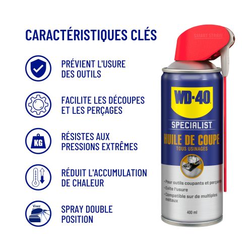 Huile de Coupe WD-40 Specialist 400ml pas cher Secondaire 2 L