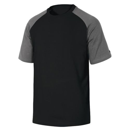 Tee-shirt bicolore GENOA manches courtes noir/gris T2XL DELTA PLUS GENOANOXX photo du produit Principale L