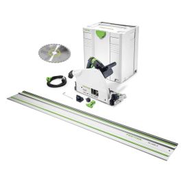 Scie plongeante Festool TS 75 EBQ-Plus 1600 W + rail de guidage FS 1400/2 + coffret SYSTAINER SYS 5 - 561512 photo du produit Principale M