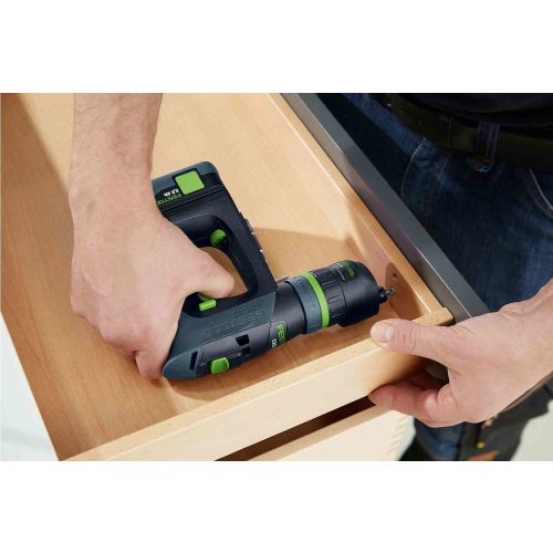 Perceuse-visseuse 10,8 V CXS 12 2,5-Plus + 2 batteries 2,5 Ah + chargeur + coffret SYSTAINER SYS3 M 187 FESTOOL 576864 photo du produit Secondaire 3 L