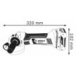 Meuleuse d'angle 18 V GWS 18-125 V-LI 125 mm (sans batterie ni chargeur) en coffret L-BOXX BOSCH 060193A308 photo du produit Secondaire 1 S