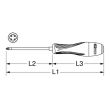 Tournevis ULTIMATEGRIP Pozidriv PZ1 100mm - KS TOOLS - 922.6443 photo du produit Secondaire 1 S