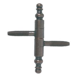 Fiche à visser Jardinier Massard 93x13 mm finition acier bronze - J542970 pas cher Principale M