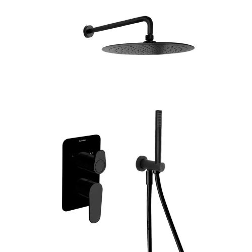 Mitigeur bain-douche &agrave; encastrer avec ensemble 2 voies ALEXIA K3615021NM - RAMON SOLER - 36D302893 pas cher