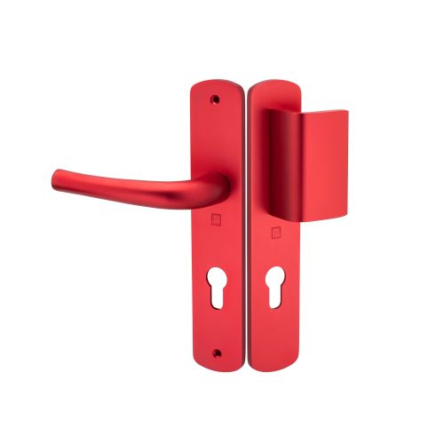 Ensemble sur plaque aluminium SALOME HOME ELEGANCE entraxe 195mm pali&egrave;re cl&eacute; I rubis - HERACLES - B-SALOME-104 pas cher