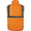 Gilet sans manche réversible HV orange/bleu marine T2XL - DELTA PLUS - FIDJ3HVORXX pas cher Secondaire 1 S