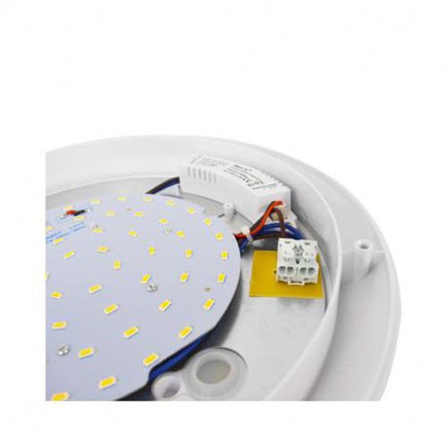Plafonnier LED hublot CASA rond + détecteur RF 30 W D300 mm IP65 3000 K MIIDEX LIGHTING 7788222 photo du produit Secondaire 2 L