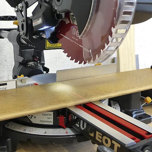 Scie à onglet radiale 1600 W EnergySaw-210SL2 PEUGEOT OUTILLAGE 132031 photo du produit Secondaire 8 L