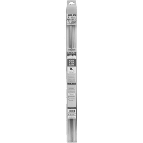 Etui de 100 g baguettes argent 40 % diamètre 2mm - CASTOLIN - 1665 GAZ 2001P pas cher