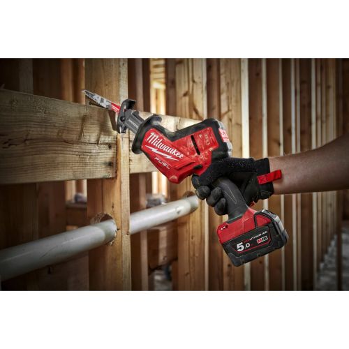 Scie sabre compacte 18V M18 FUEL M18 FHZ-0X Hackzall (sans batterie ni chargeur) + coffret HD BOX - MILWAUKEE - 4933500564 pas cher Secondaire 8 L