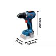 Perceuse-visseuse 18V GSR 18V-65 Professional (sans batterie ni chargeur) sous carton BOSCH 06019N3200 photo du produit Secondaire 1 S