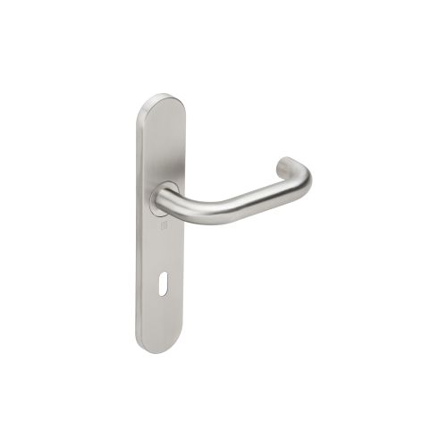 Ensemble sur plaques JADE s&eacute;rie 1294 type cl&eacute; L finition inox bross&eacute; - HERACLES - B-INOX-SP011 pas cher Secondaire 3 L