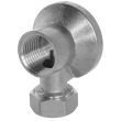 Applique laiton simple pour collet battu avec &eacute;crou F20/27 - &Oslash;14 - SOMATHERM - 27-01 pas cher